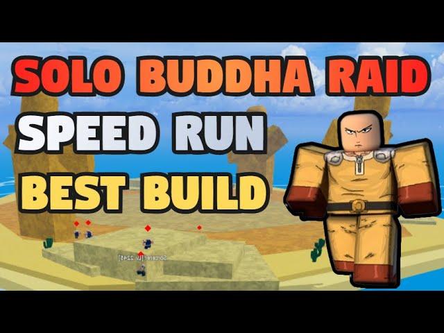 How to Solo Buddha Raid in Blox Fruits! Fast and Easy [Saitama] [ROBLOX]