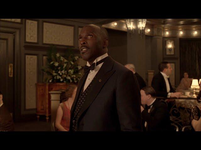 Boardwalk Empire season 4 - A customer makes fun of Chalky White