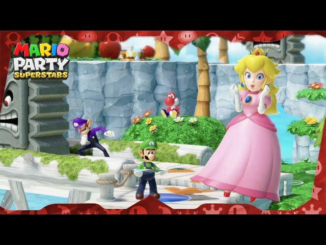 Mario Party Superstars for Switch ᴴᴰ Full Playthrough (All Boards, Peach gameplay)