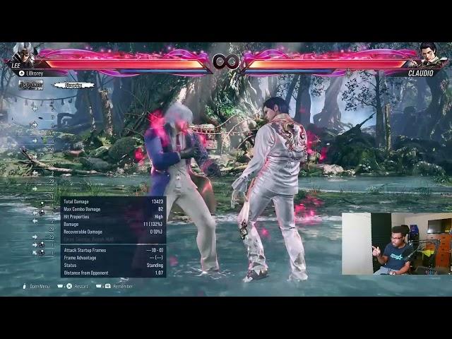 How to do Lee's MIST STEP and SWAY Combos in - TEKKEN 8 (In Depth Guide)