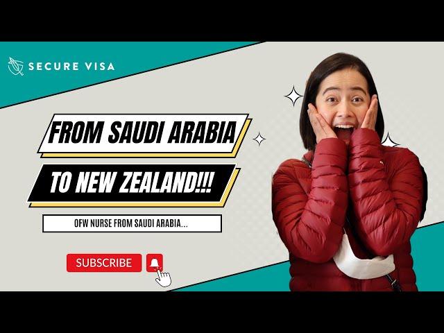 Former OFW from Saudi Arabia to New Zealand | Pinoy in New Zealand | Secure Visa Client