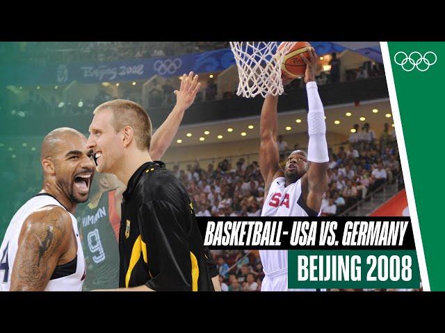 The Redeem Team   vs. Germany  at Beijing 2008  | FULL REPLAY