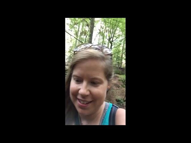 Miss B Presents Hiking in a magical German forest