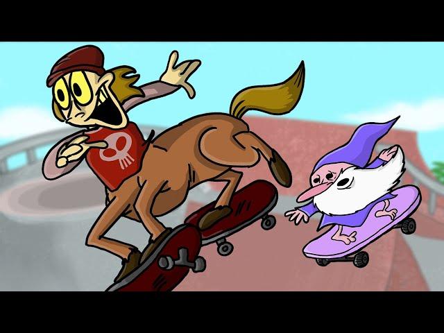 SKATEBOARDS AND CENTAURS / Animated Short Film