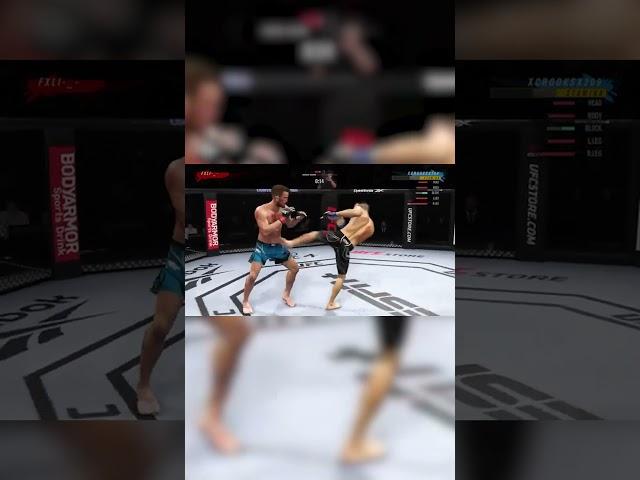 Have You Ever Seen A Perfect Headkick KO? Well Now You Have #ufc4 #ufc4knockouts #easportsufc4