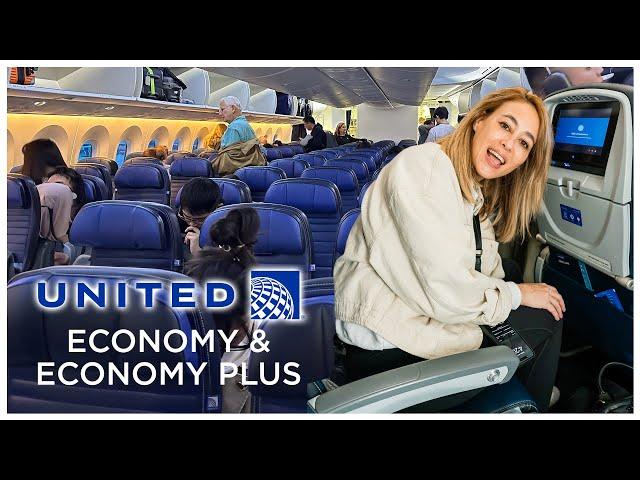 United Economy and Economy Plus Experience from LAX to NRT