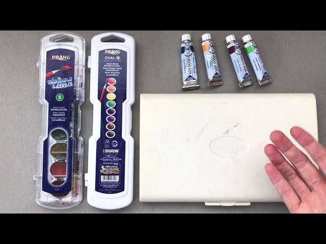 Introduction to Watercolor Materials for Beginners - Paints, Papers, and Brushes Explained