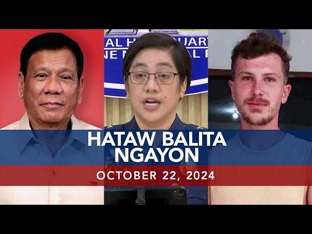 UNTV: Hataw Balita Ngayon |   October 22, 2024