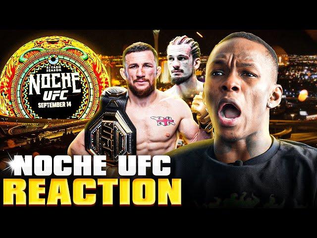 Israel Adesanya Reacts To The UFC Noche Event & INSANE Sphere Production