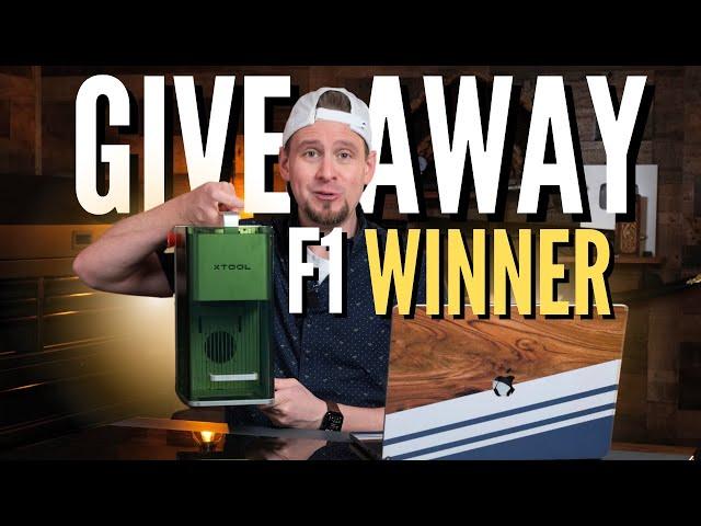 xTool F1 Giveaway - Winners REVEALED - Special Announcement