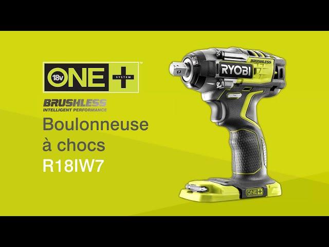 Boulonneuse à chocs sans fil Brushless 18V ONE+™ R18IW7 RYOBI®