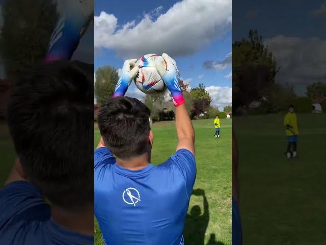 WORLD CUP ASMR GOALKEEPER GLOVES  #shorts