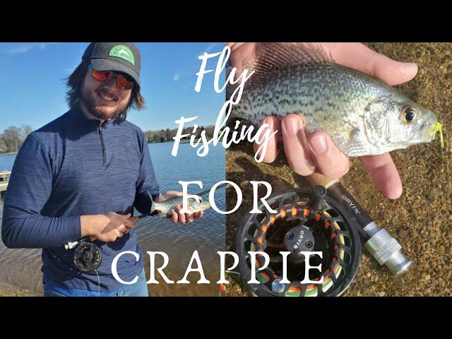 Spring Fly Fishing for Crappie (+BLOOPERS)