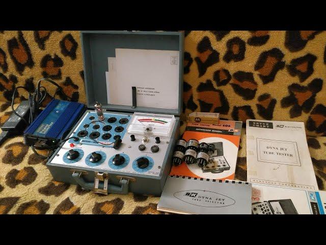 B&K Model 606 DYNA-JET Tube Tester B&K Model 606 / 1965y / Made in USA