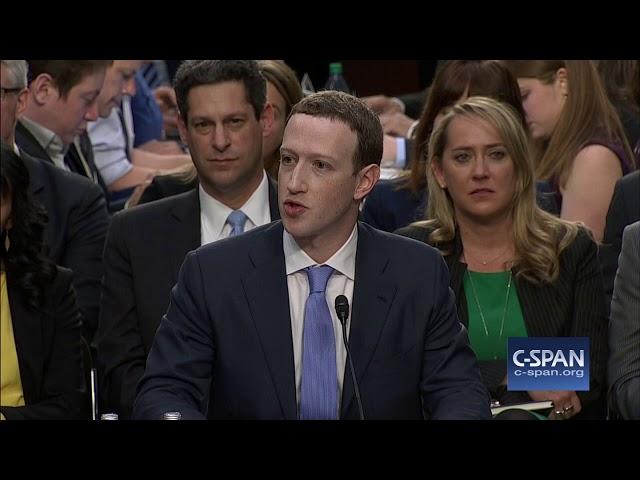 Word for Word: Senators Question Facebook CEO Mark Zuckerberg on Privacy Rights (C-SPAN)