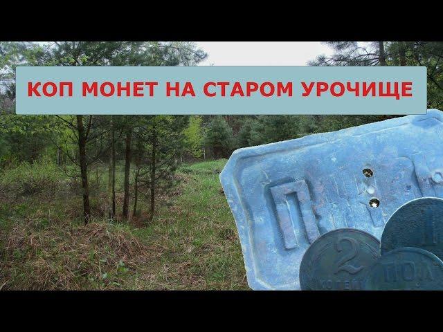 В ПОИСКАХ ИСТОРИИ+КОП МОНЕТ НА СТАРОМ УРОЧИЩЕ (видео коп / metal detecting)