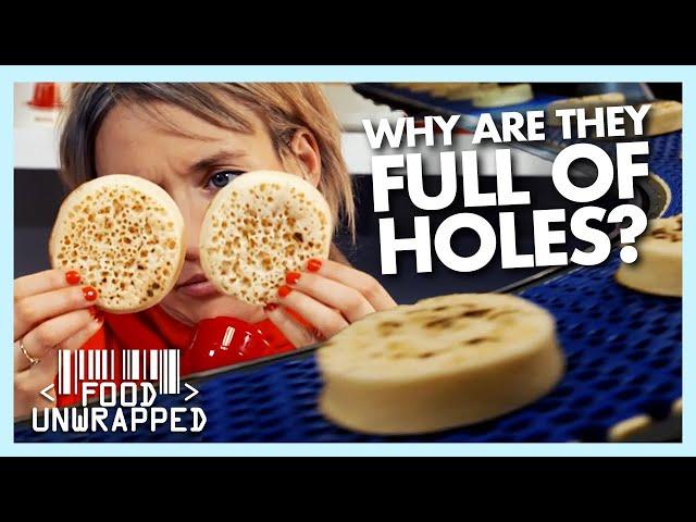 Why are Crumpets Filled With Holes? | Food Unwrapped