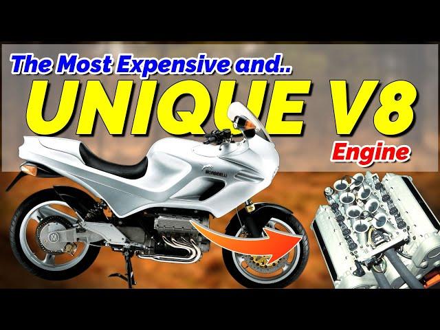 The Iconic Morbidelli V8: World's Most Expensive Motorcycle with a V8 Engine & Unique Design