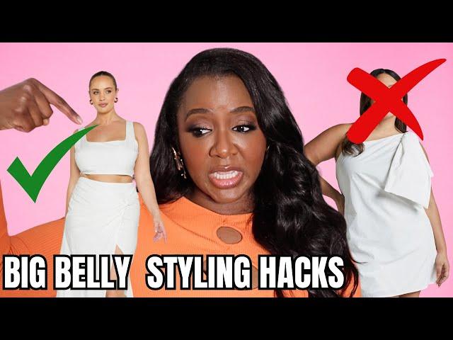 How to Slay with a Big Bel-lay (Big Tummy Summer Style Tips)