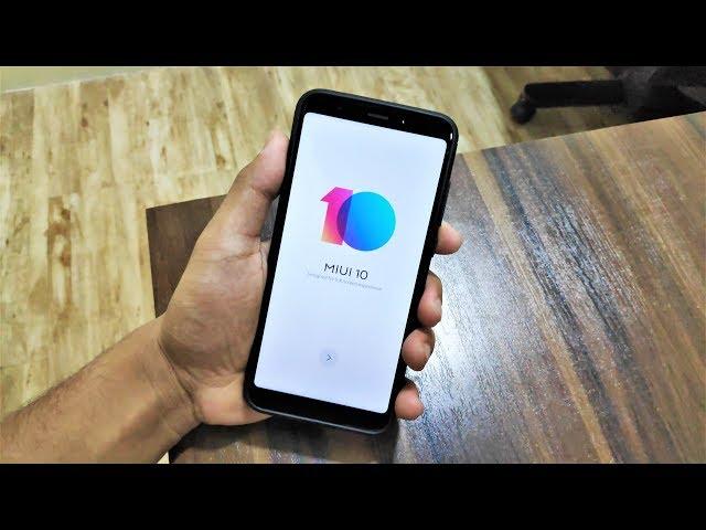 Install MIUI 10 Pie On Redmi Note 5/Redmi 5 Plus!