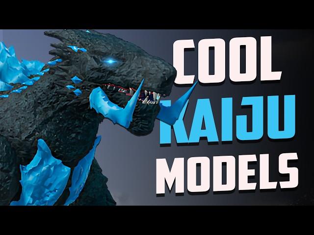 First Look at Jaw-Dropping Kaiju Models...