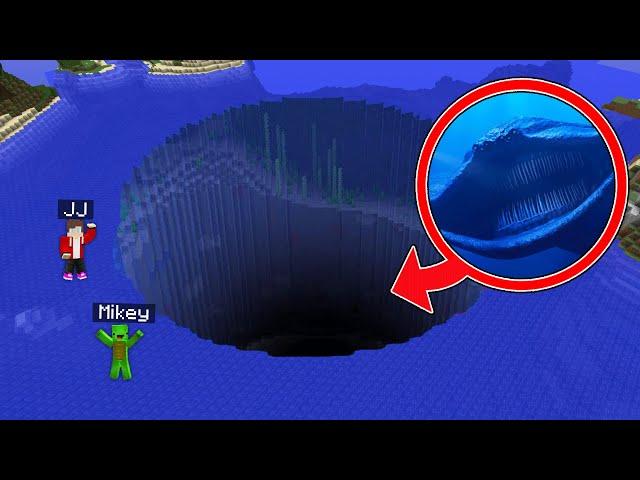 Mikey and JJ Found Scary EL GRAN MAJA Monster near Bermuda Triangle in Minecraft - Maizen ?!