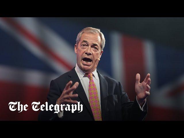 In full: Nigel Farage, Richard Tice and Lee Anderson speak at Reform UK conference