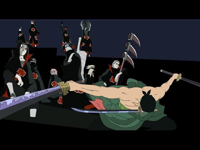 Zoro vs the Akatsuki