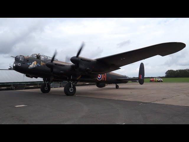 Avro Lancaster NX611 "Just Jane" at East Kirkby 22nd September 2018