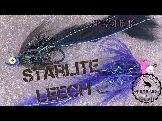 Tying the Starlite Leech Steelhead and Salmon fly pattern - Episode 18 Piscator Flies