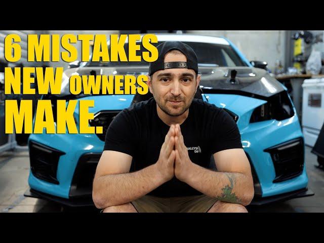 6 Mistakes New Subaru Owners make when modifying their Car