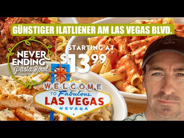 Las Vegas - Olive Garden - Günstiger Italiener am Las Vegas Blvd. - Deutsch / German