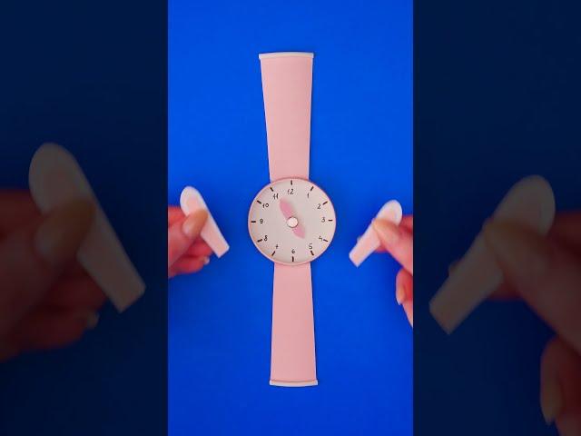How to make DIY Watch For Kids⌚ #shorts #craftideas