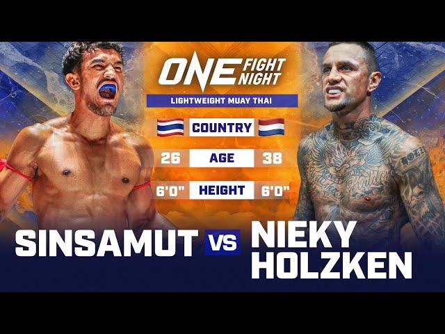 Muay Thai Meets Kickboxing  Sinsamut vs. Holzken Full Fight