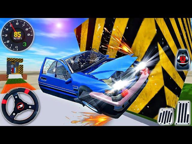 Beam Car Drive Crash Racing Simulator - Real Extreme Derby Car Driving 3D - Android GamePlay