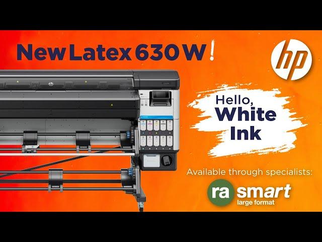 Hi, I'm The NEW HP Latex 630W