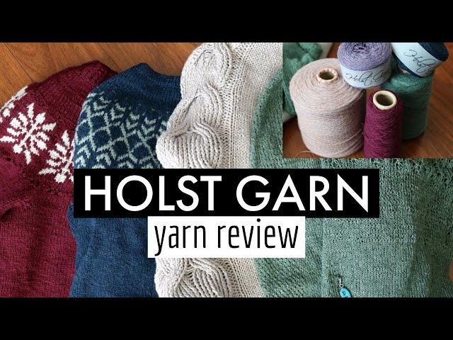 All about Holst Garn! A budget friendly wool yarn