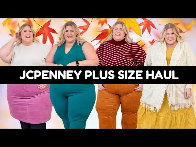 Plus Size Try On Haul: Outfits at JCPenney for Fall