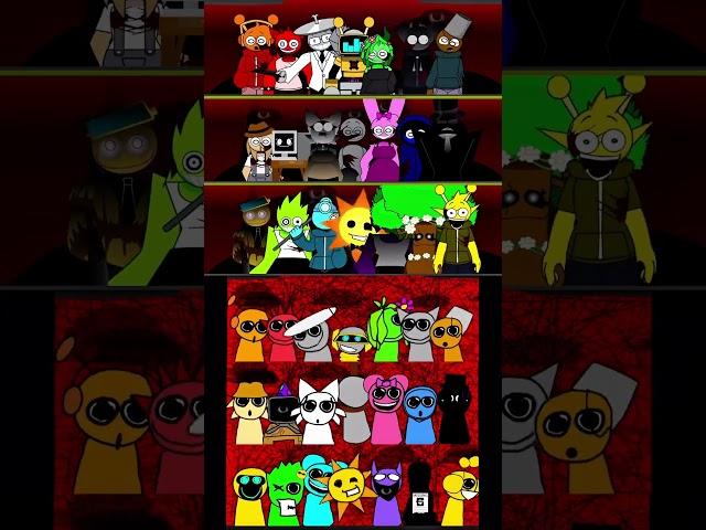 Human VS Sprunked Wenda Treatment All Character Battle!#sprunki #incredibox #sprunkiincredibox