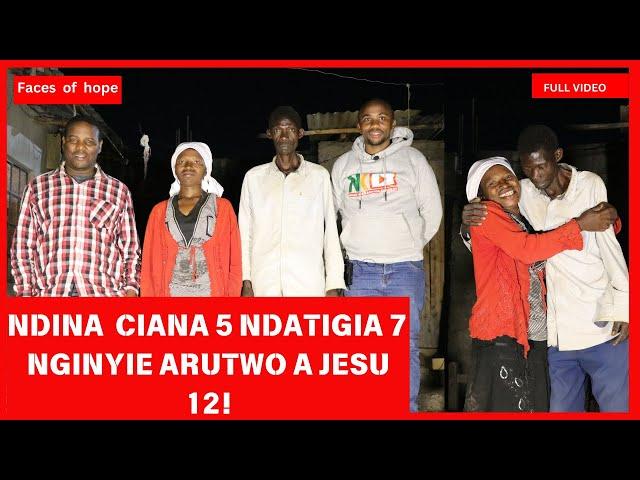 Ndina ciana 5 ndatigia 7 nginye 12 ta arutwo a Jesu uguo niguo Ngai angienda!