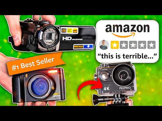 Testing The CHEAPEST Cameras on Amazon…