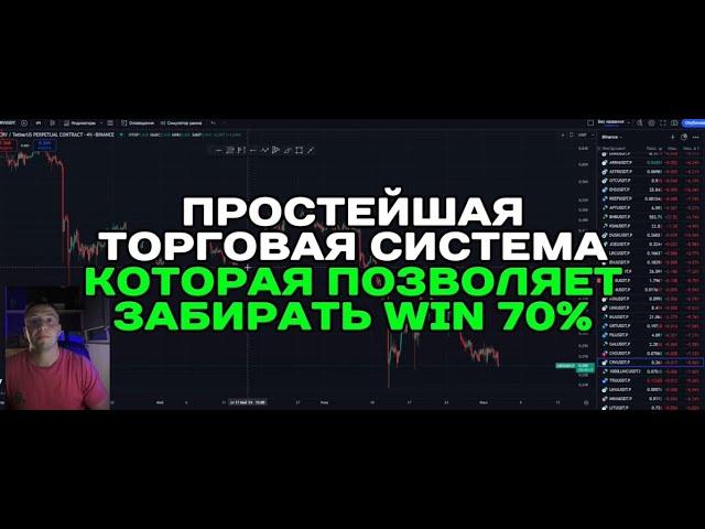 Простейшая торговая система с шансом отработки 70%