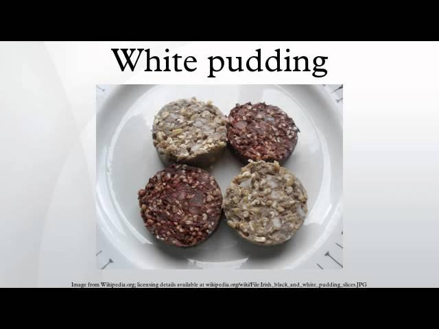 White pudding