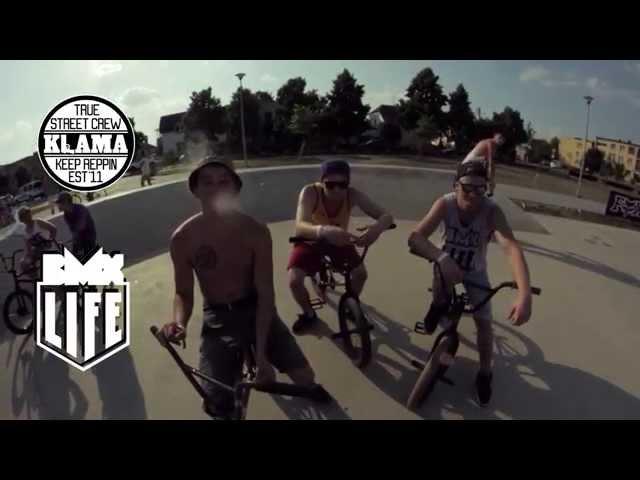 KLAMA x BMXLIFE  Concrete Slabs Contest (BMX POLSKA)