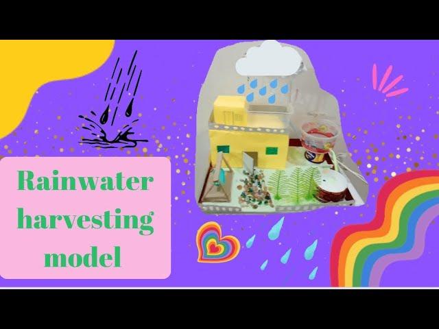 Rain water harvesting/ How to save water/Miss Mrunmayee