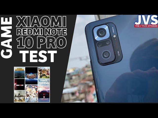 Xiaomi Redmi Note 10 Pro Game Test Using 4G Mobile Data - Filipino | Snapdragon 732G | 6GB 128GB |