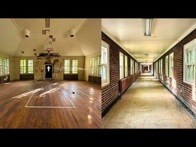 Exploring A CREEPY Abandoned Children's Mental Hospital *security encounter*