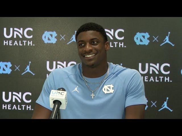 Tar Heel DB Tony Grimes previews season opener