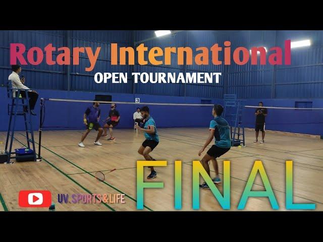 #keralabadminton Rotary Badminton Tournament Finals kochi