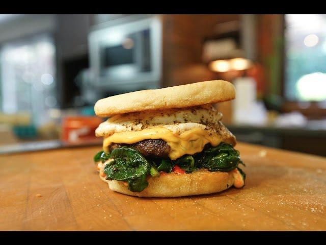 Homemade Egg McMuffin  | SAM THE COOKING GUY